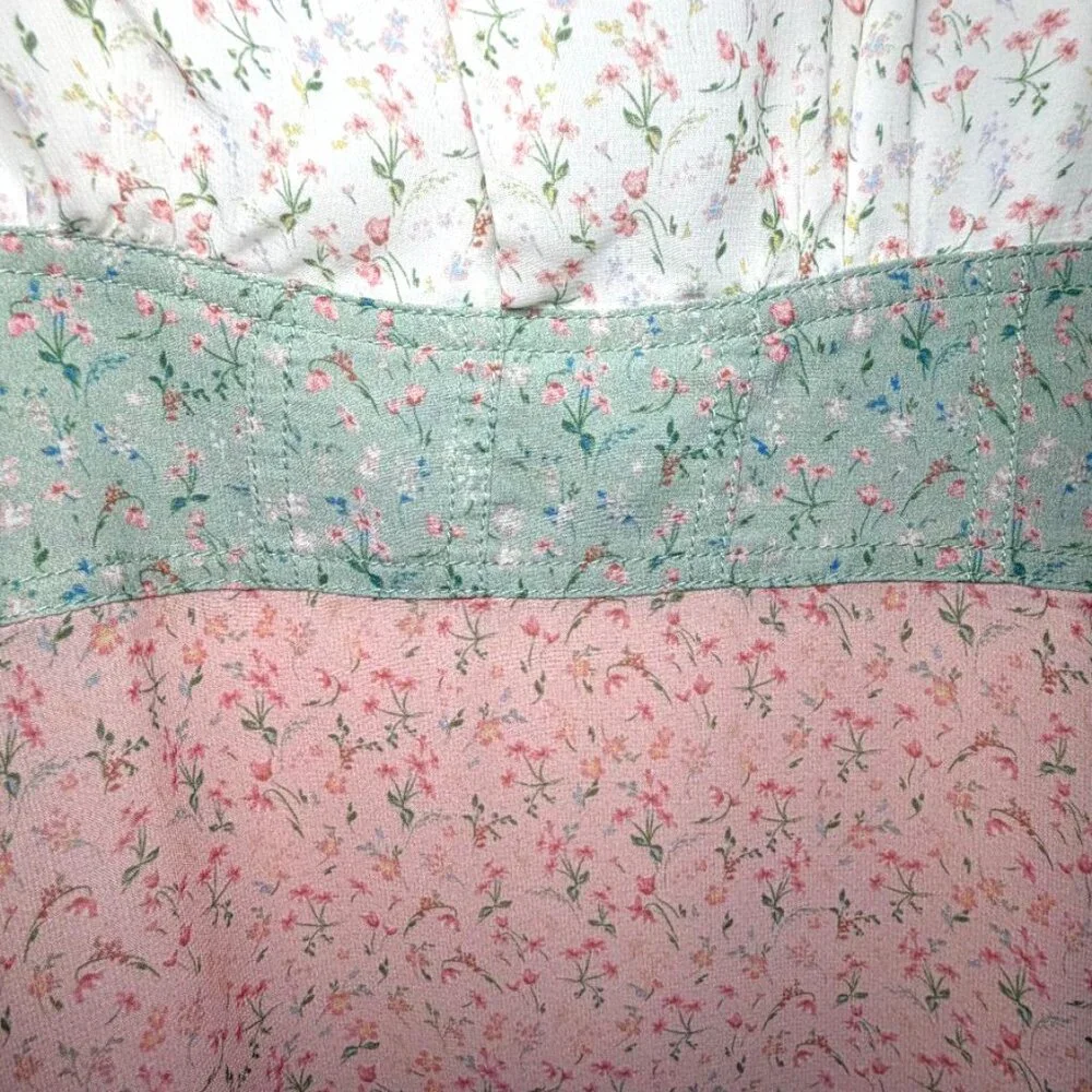 DIVINE HERTIAGE Floral Print Midi Dress - Picture 7 of 11